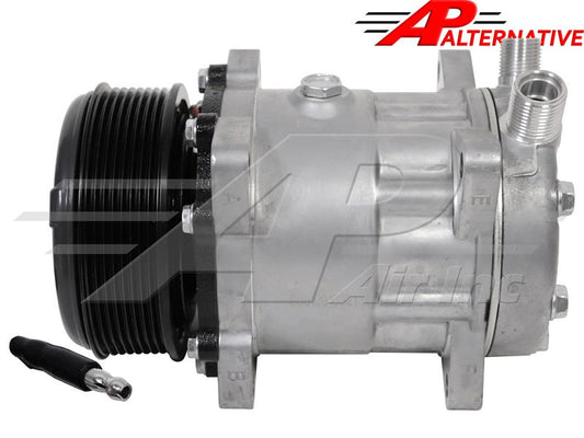 Aftermarket Sanden SD7 H15 Serpentine Clutch Vertical and ORing