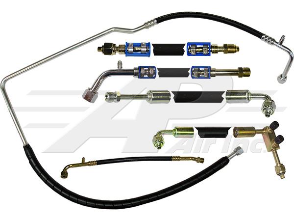 6 Piece All Rubber Hose Kit