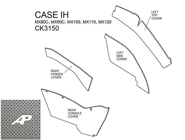 Lower Cab Kit - Embassy Gray