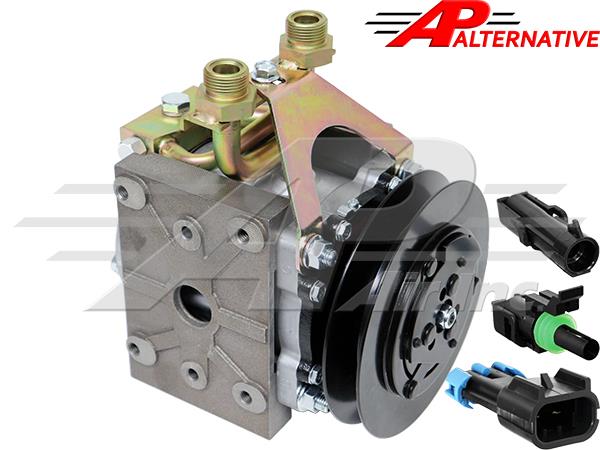1 Groove - 614 York to Aftermarket Sanden Conversion Kit LH Suction