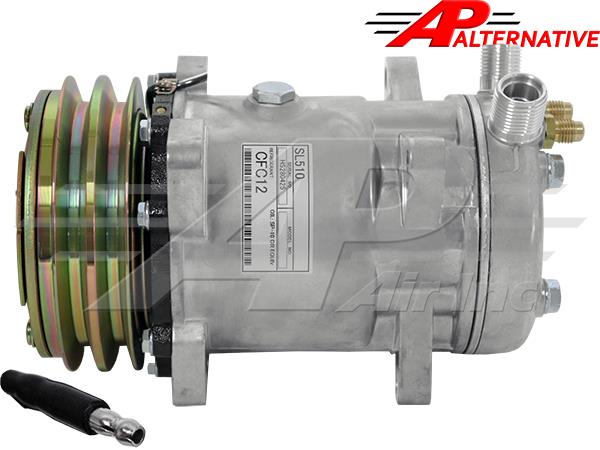 Alternative Compressor SD510 - Groove Clutch V Late Serial Number LATE serial number