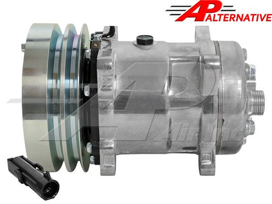 HD Aftermarket Sanden SD5H14HD 6 2 Groove Clutch Horizontal Tube ORing