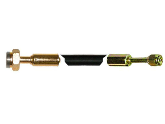 HS - Receiver Drier to Cab Hose - With Quick Coupler - Flare Early Serial Number EARLY serial number