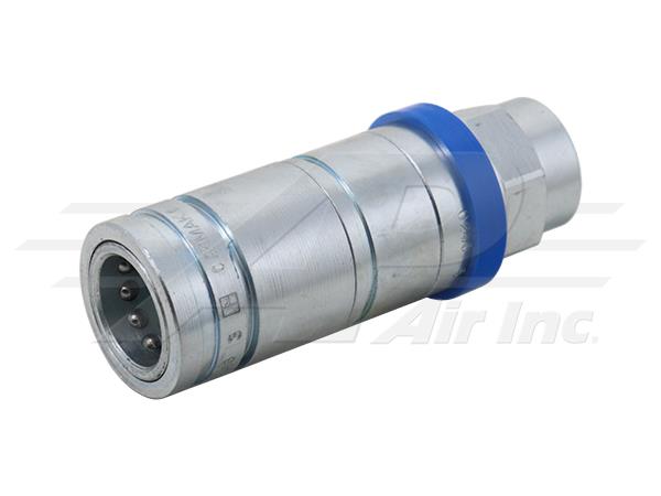 Female Poppet 12 Hydraulic Coupler