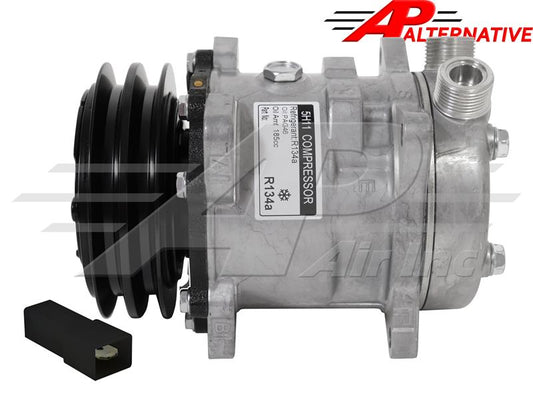 Alternative Compressor SD5H11 - 125mm, 2 Groove Clutch 12V