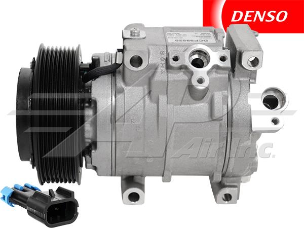 OE Denso Compressor 10SRE18C - 125.5mm, 8 Groove Clutch, 12V LATE serial number