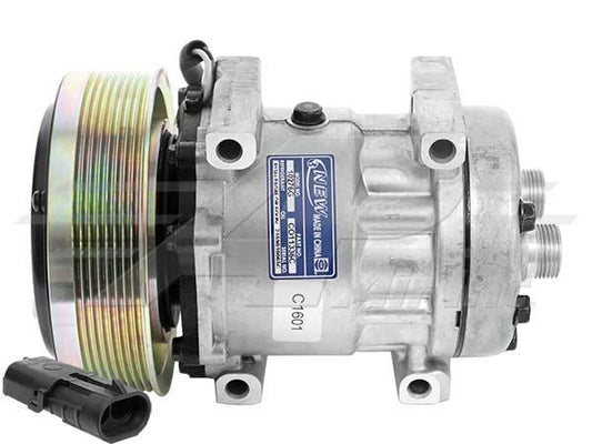 Aftermarket Sanden SD7H15, 6" 8 Groove Clutch, 12V