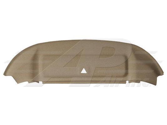 Front Vinyl Headliner, With Visor Indent - Sailcloth Tan EARLY serial number