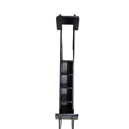 Mini portable skid loader receiver hitch