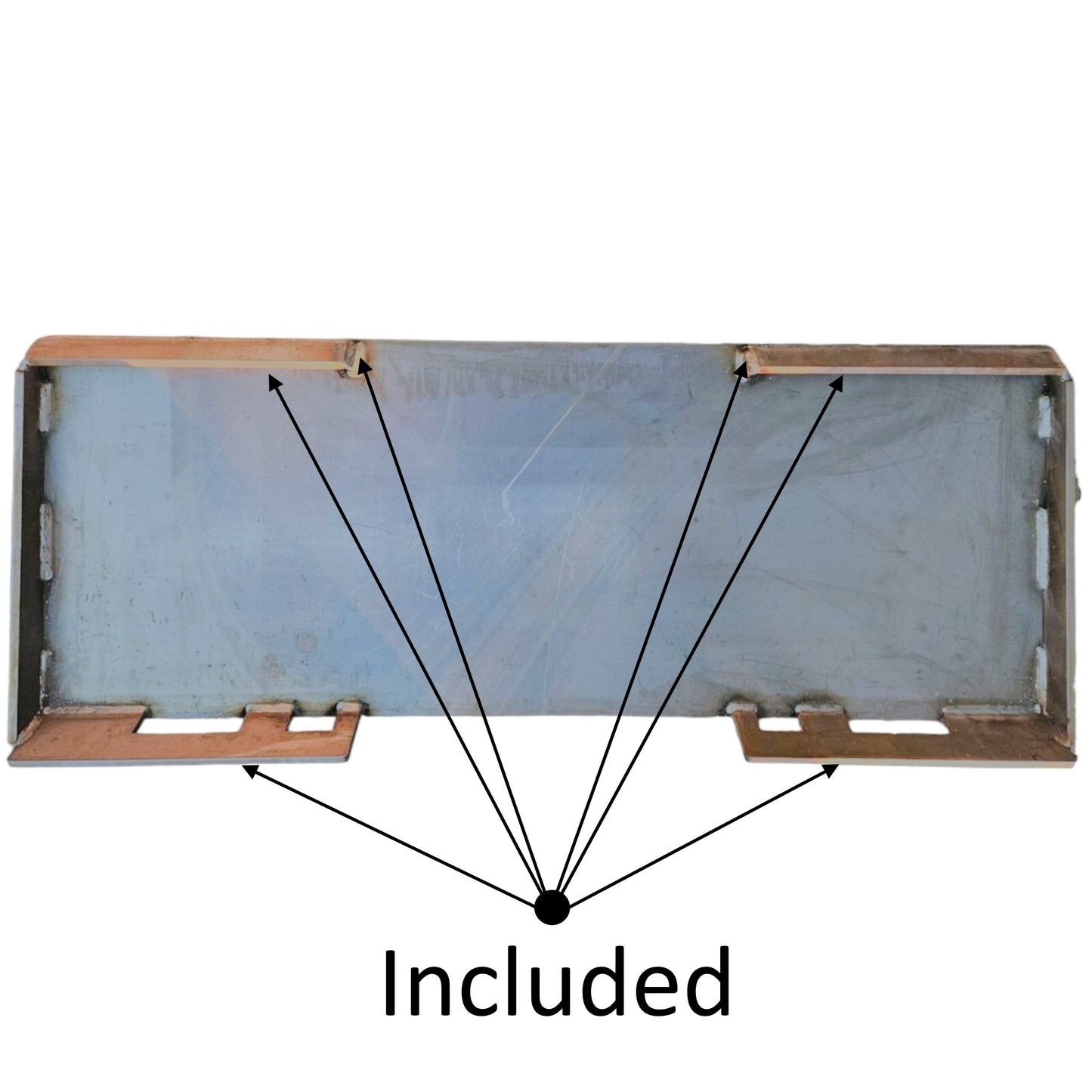 Quick tach top and bottom plates