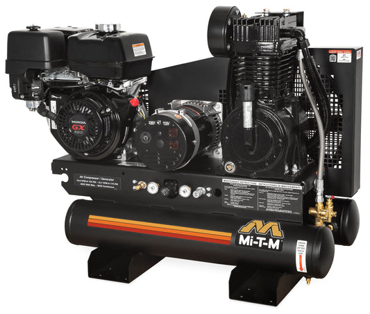 Mi-T-M AG2-SH13-08M1 90 PSI air compressor generator