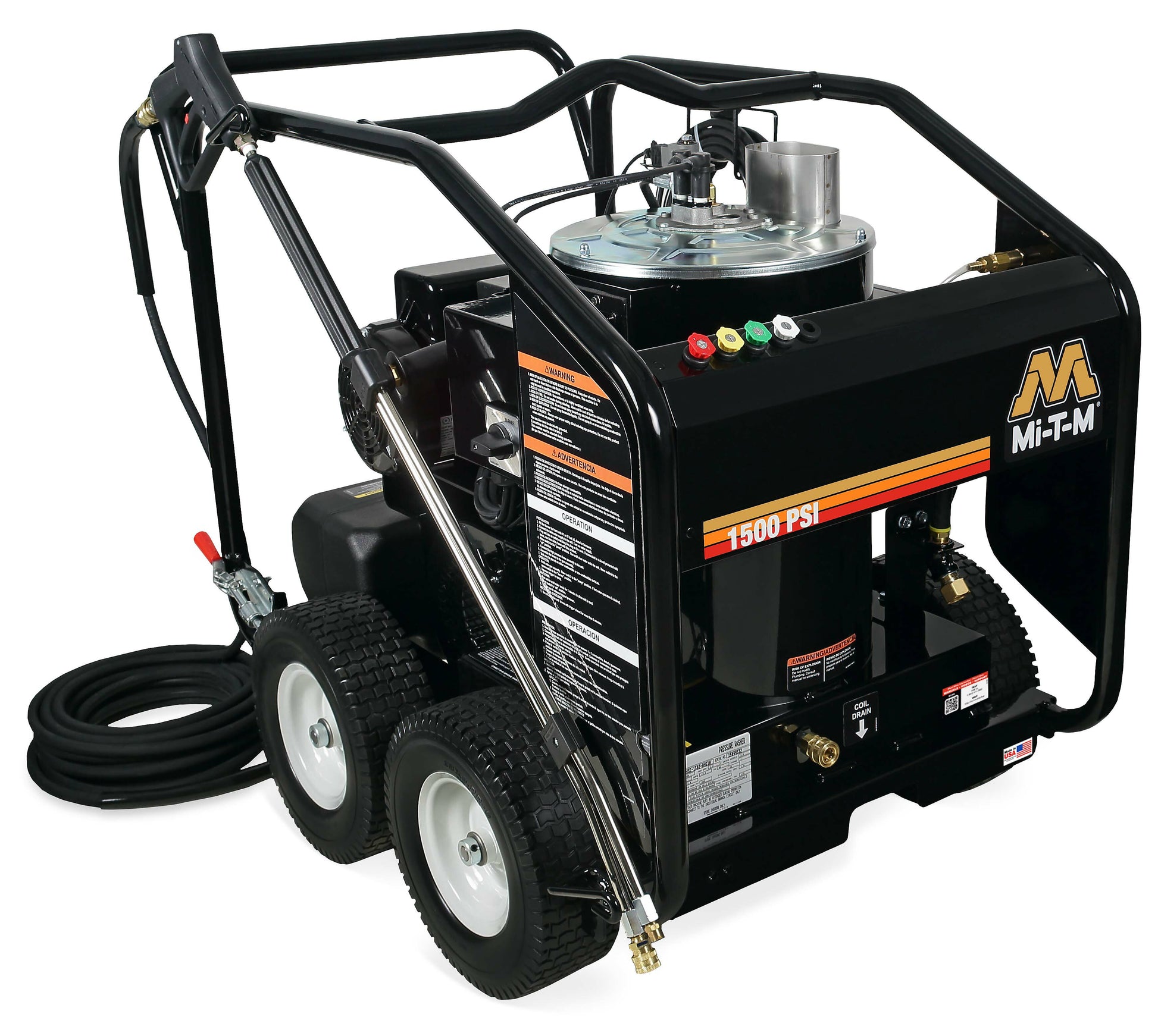 Mi-T-M HSE-1502-0MG10 1500 PSI pressure washer